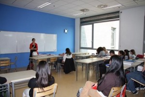 Intervention au Lycée français de Shanghai dans la classe de 1ères ES