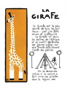 Drôles de bêtes - La girafe